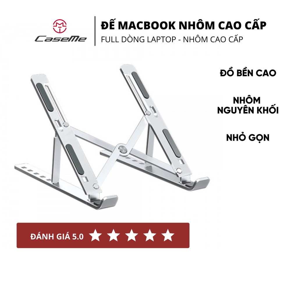 Giá đỡ laptop, macbook, ipad bằng nhôm, đế tản nhiệt laptop, đế kê laptop nhôm
