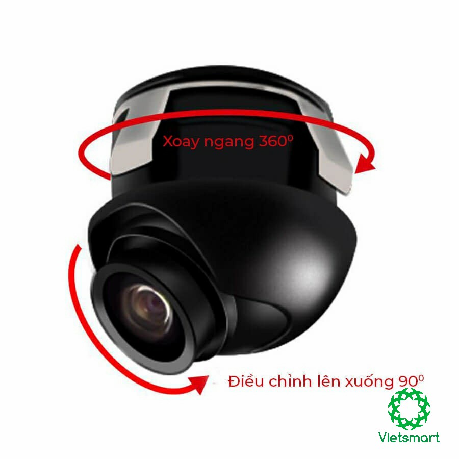 Camera căn lề, cạp lề xoay 360 độ cho xe ô tô xe hơi