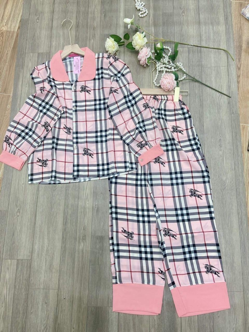 Bộ ngủ Pijama tay dài