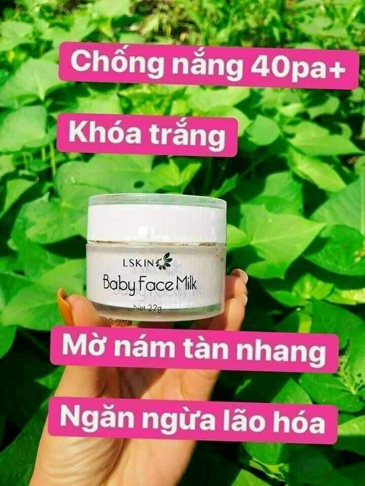 Cấy trắng da baby face baby face milk lên tông ngay lần đầu sử Ngọc Kino