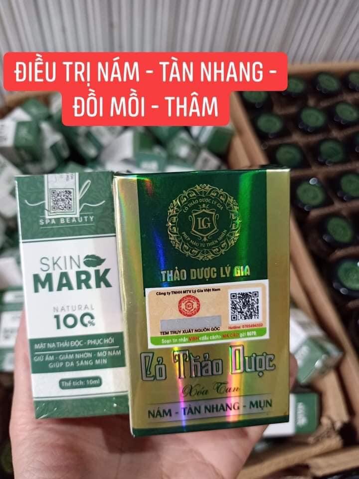 Cỏ Thảo Dược Gia Truyền Đ.ặ.c Tr.ị Nám - Tàn Nhang - Mụn