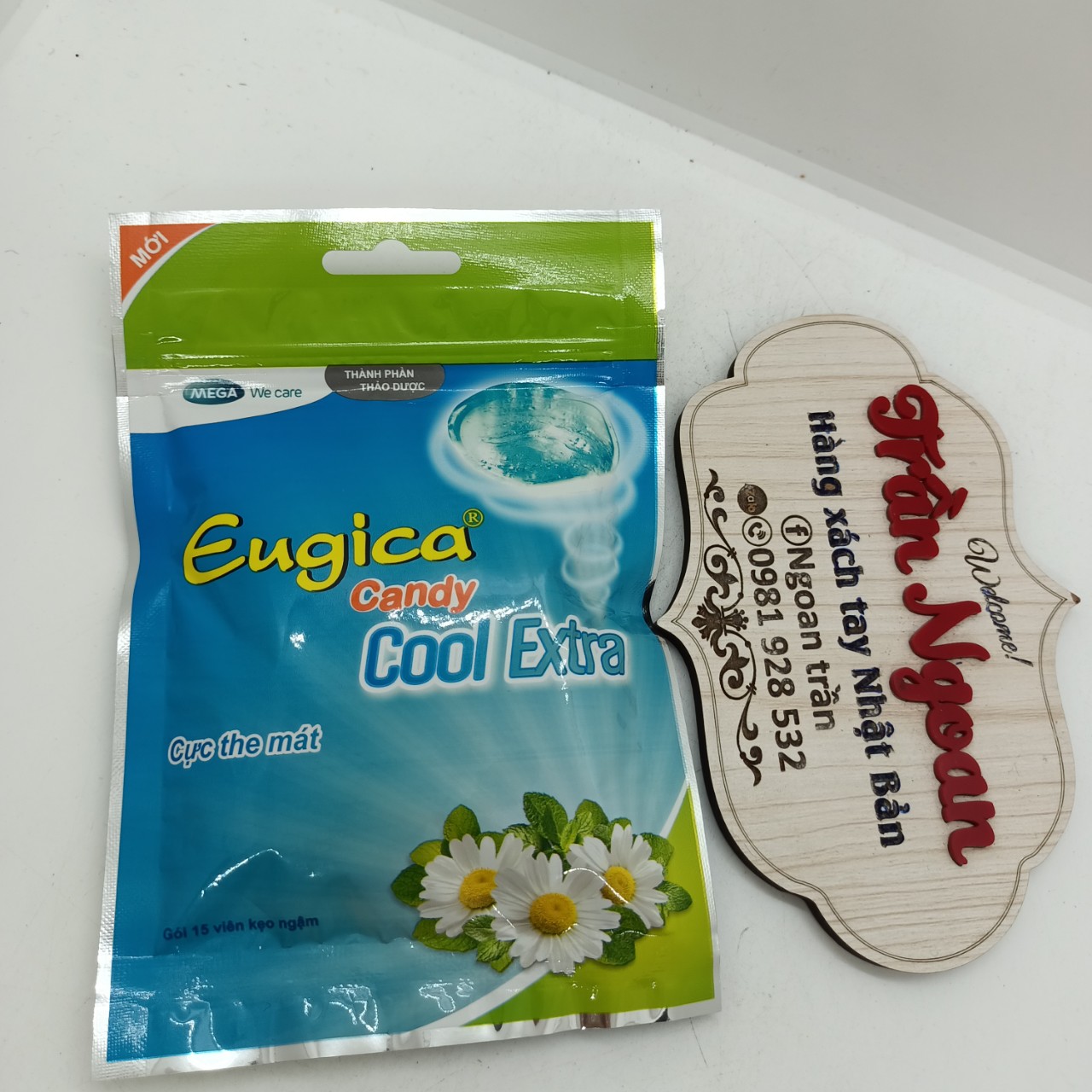 Eugica candy Cool extra túi 15 viên