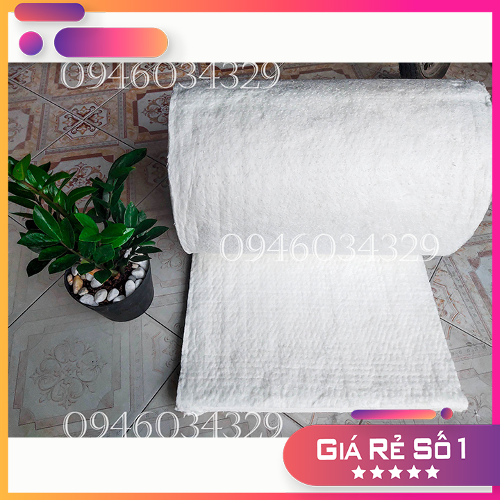 Bông gốm Ceramic Cách nhiệt chống cháy Dày 25mm Khổ 60cm