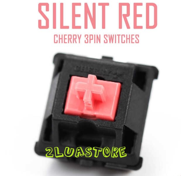 Switch Cherry Silent Red cho bàn phím cơ