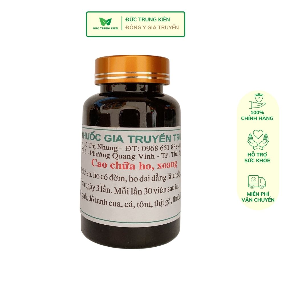 Viên uống Khái Thấu Nam Giúp Hết Ho