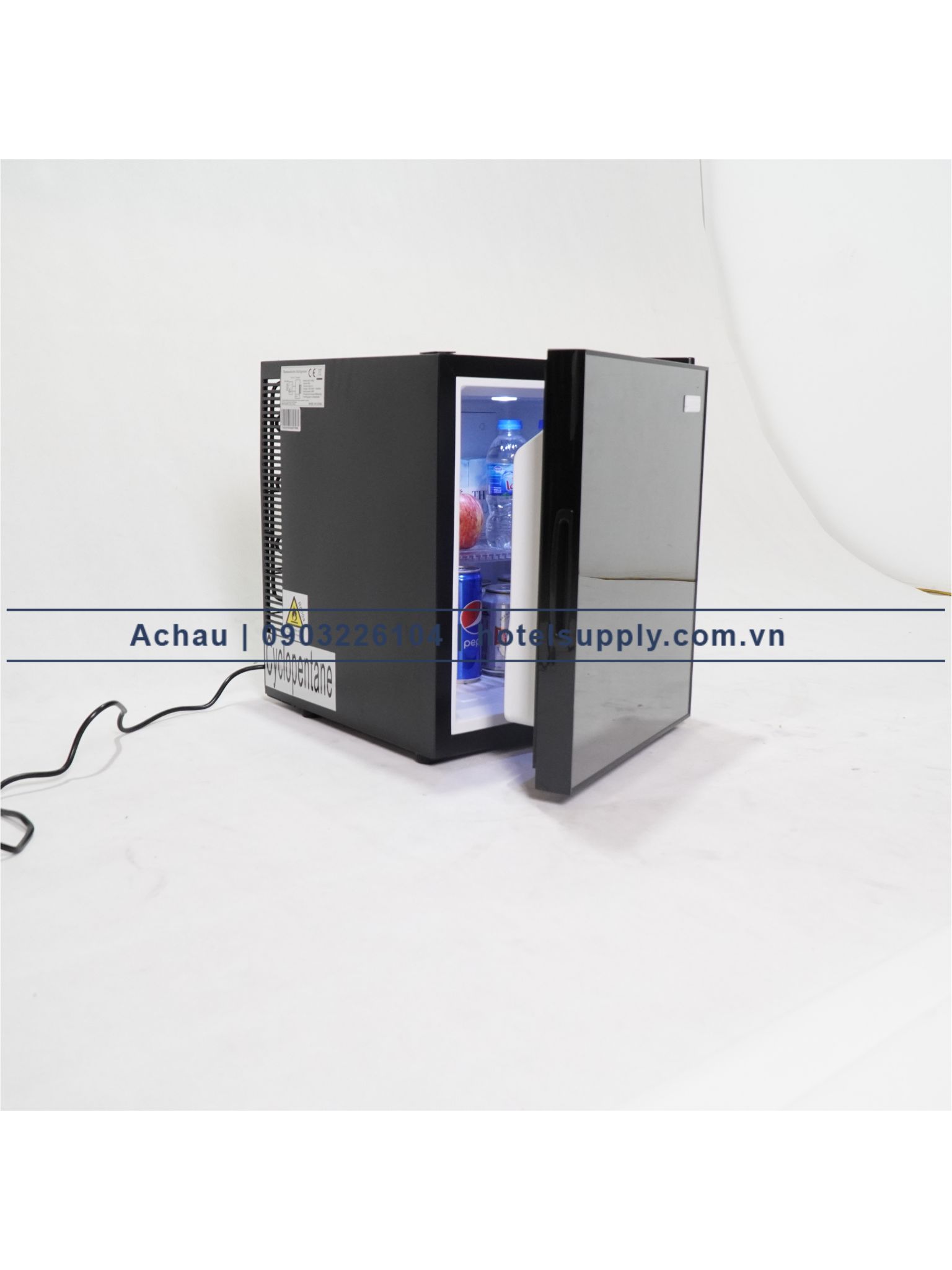 [Trả góp 0%]Tủ mát - Minibar Tủ bảo quản mỹ phẩm Cánh gương, Model: BCH-36B2, thương hiệu Homesun, Thể tích 36L