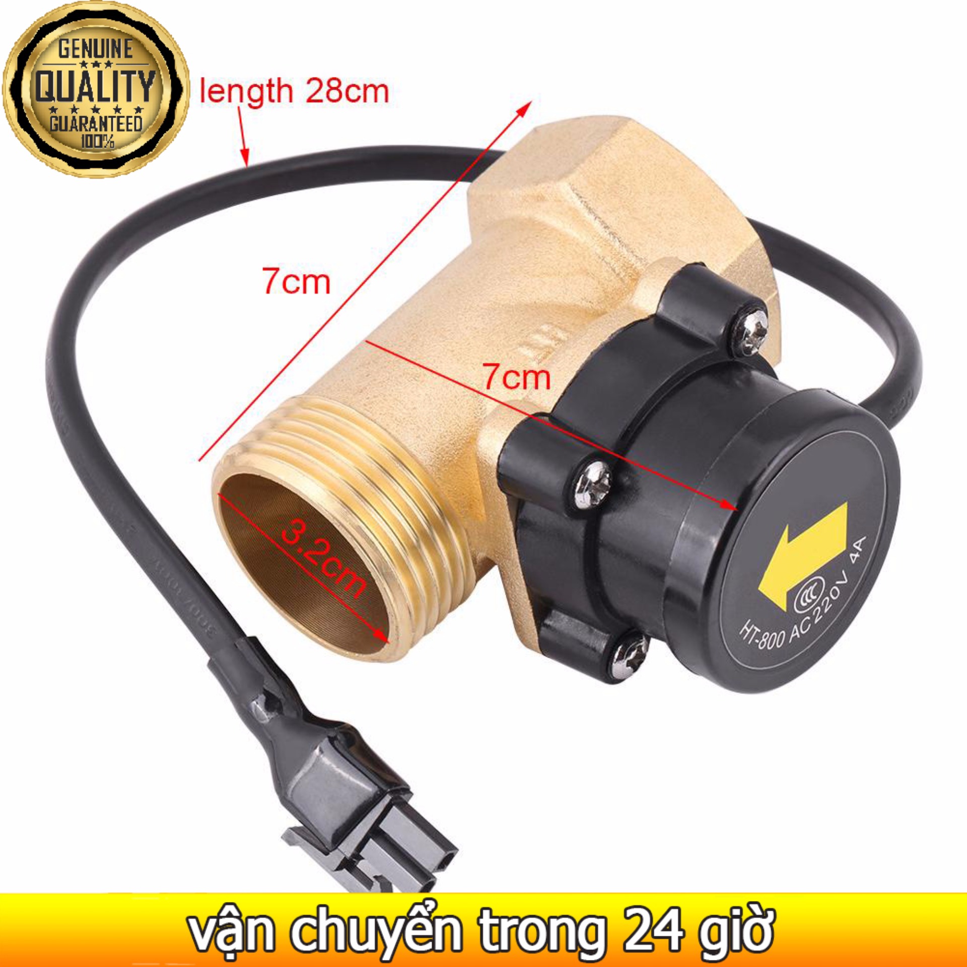 HT-800 G1 Thread 220V Cảm Biến Lưu Lượng Bơm Nước Công Tắc Điều Khiển Tự Động