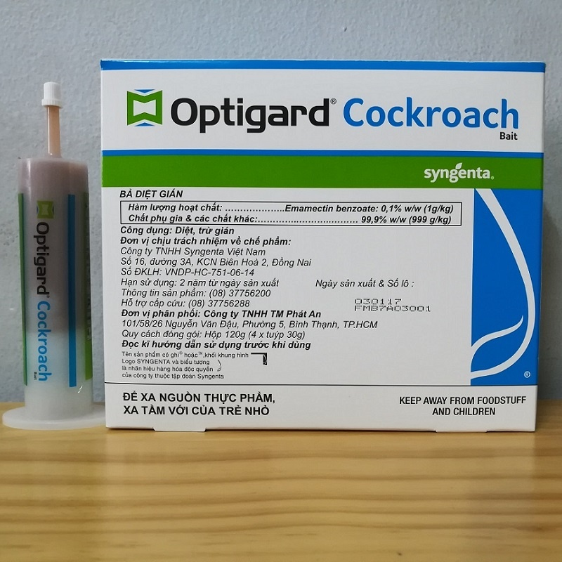 Gel diệt gián Optigard Cockroach chính hãng, an toàn và hiệu quả