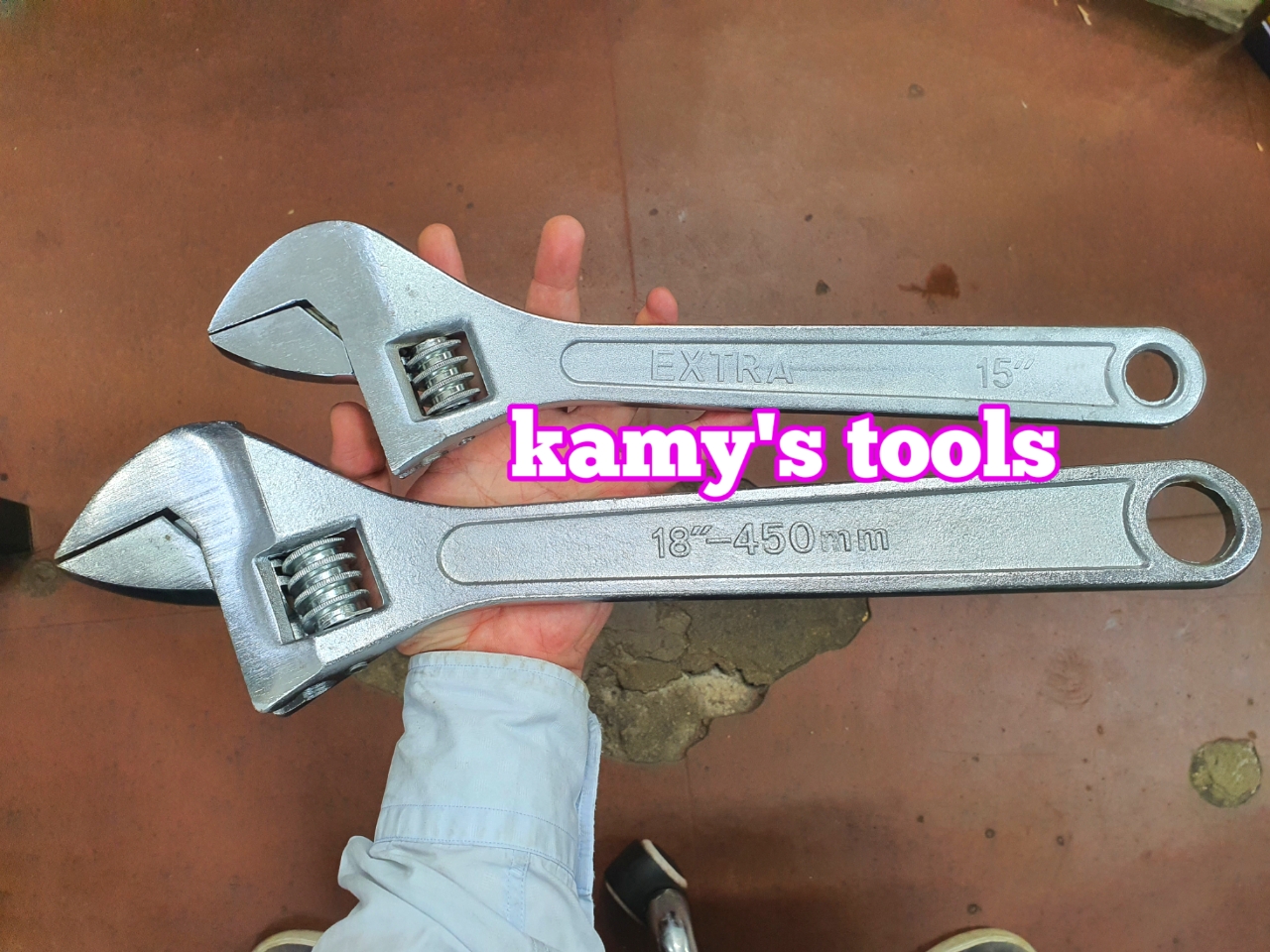 Mỏ lết 15 inch 18 inch dài 375mm và 450mm, mỏ lết