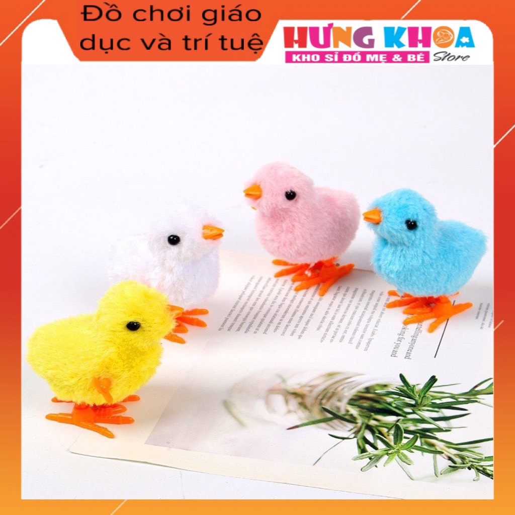 Gà con vặn cót biết chạy cho bé, Gà con chạy cót