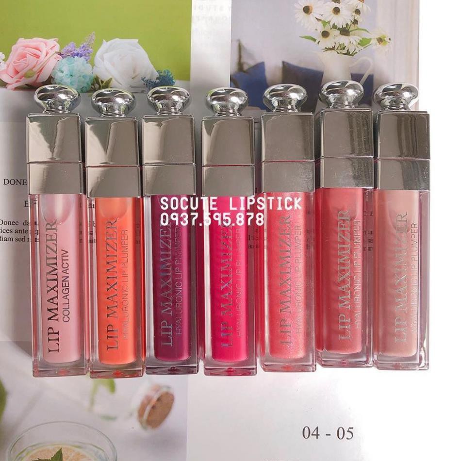 Son dưỡng diior maximizer lip plumper minisize - fullsize / fullbox - unbox 000 001 004 007 006 012 015 020