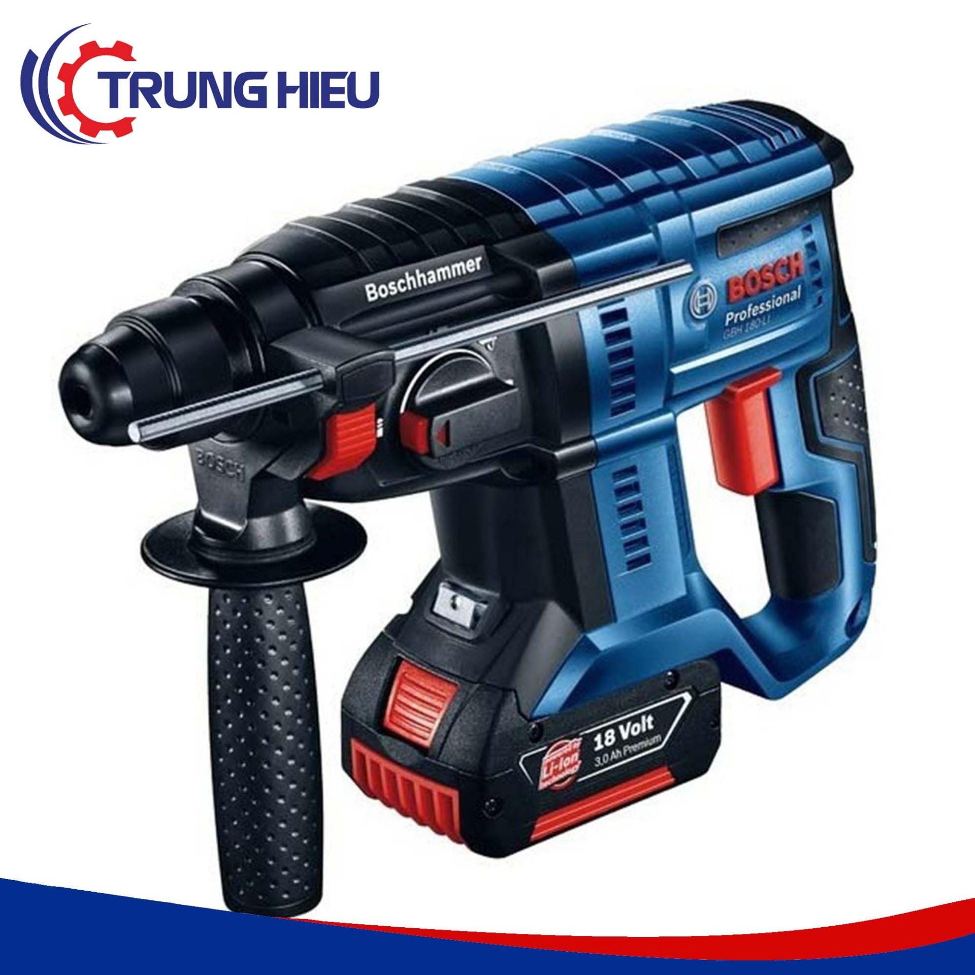 Máy khoan búa dùng pin bosch gbh 180-li