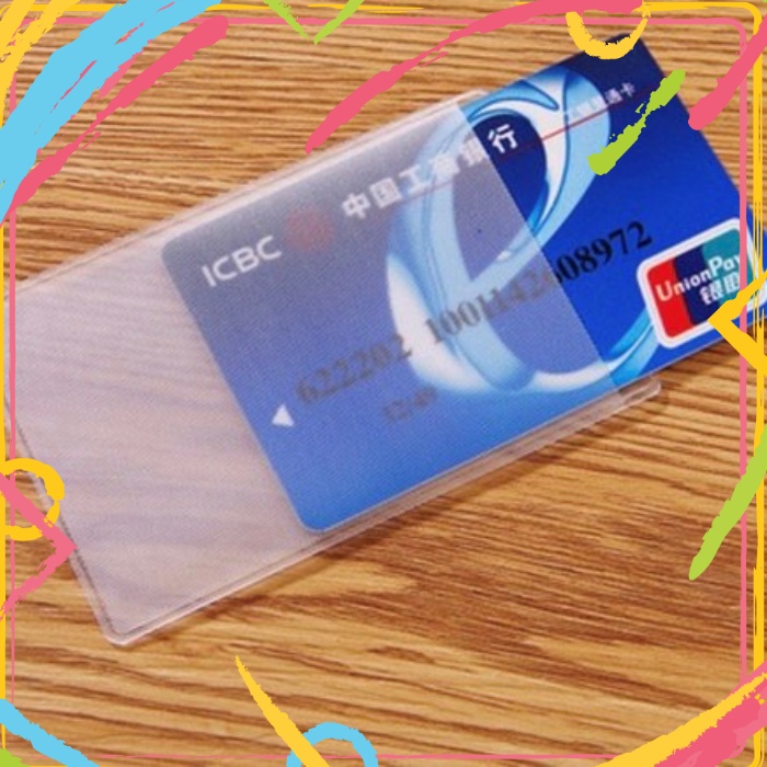 Combor 10 thẻ bọc căn cước công dân-thẻ atm-bao bì bọc thẻ căn cước,thẻ atm.