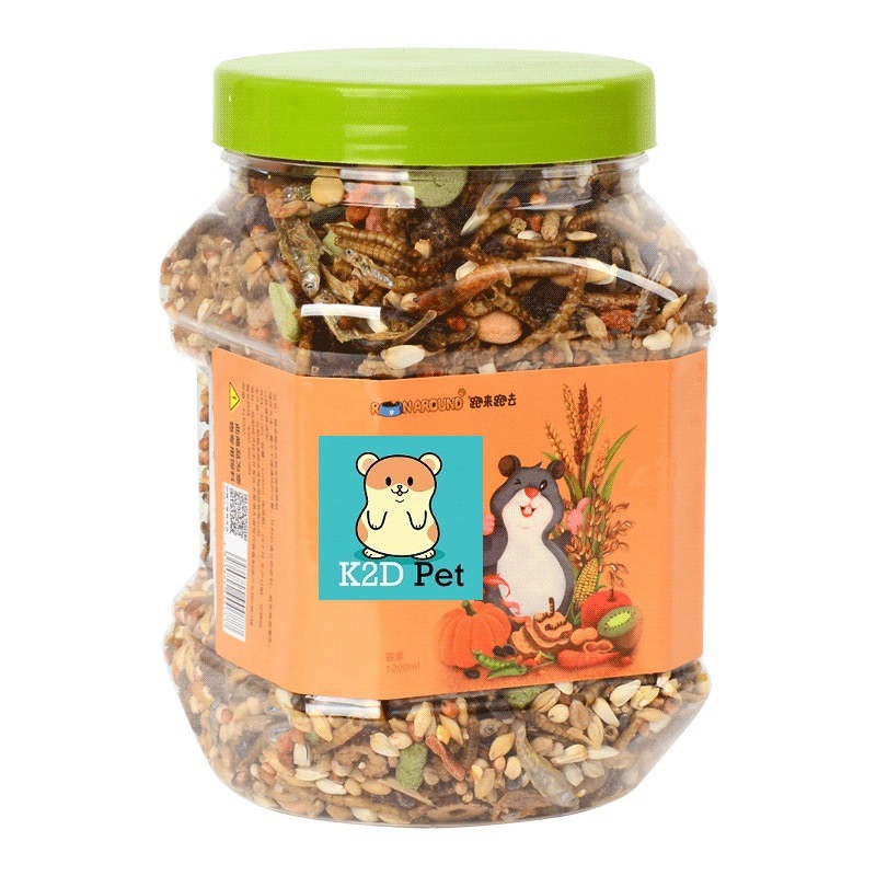 {HOT} Thức ăn trộn hỗn hợp Run Around cho hamster hộp 400ml