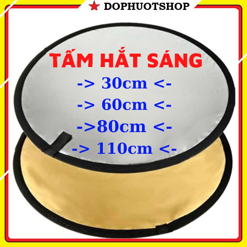 Miếng hắt sáng tròn 2in1, tấm hắt sáng dành cho chụp ảnh chuyên nghiệp