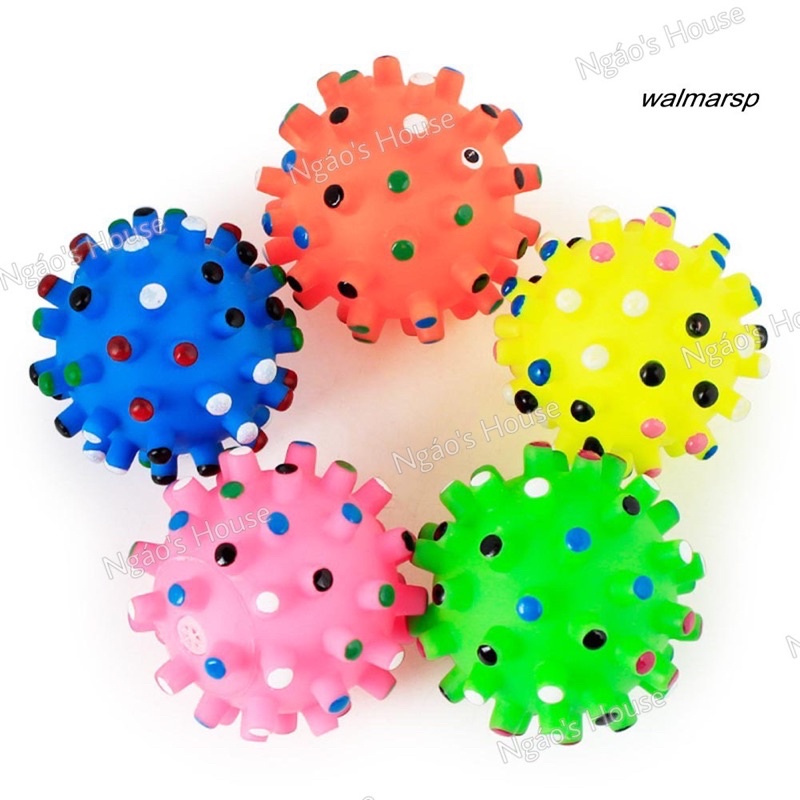 Đồ chơi bóng kêu chip chip dành cho chó mèo, thú cưng
