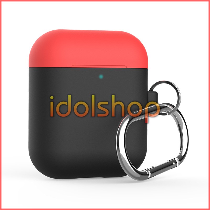 Bao silicon 2 màu Airpod /Airpods bảo vệ tai nghe Blutooth Apple
