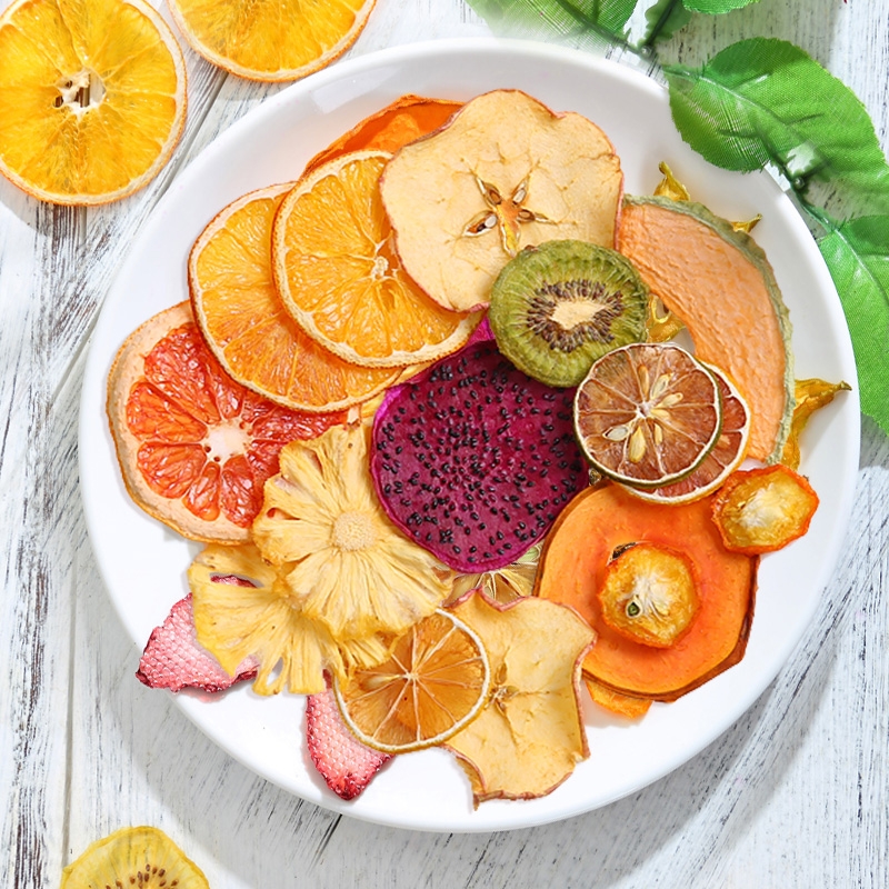 Set 40 gói trà trái cây sấy khô giảm cân DETOX KOREA (ảnh thật) không kèm bình hộp túi vải