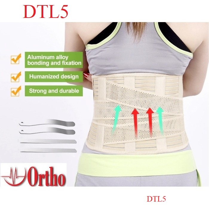 Đai cột sống thắt lưng Ortho hỗ trợ lực giảm đau thắt lưng, đai thắt lưng hỗ trợ đau và góp phần giảm eo
