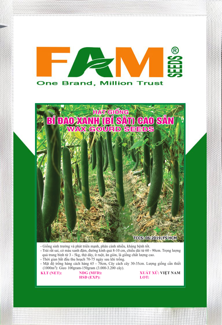 [HCM]Hạt Giống Bí Đao Xanh (Bí Sặt) Cao Sản - Gói 0.5gram