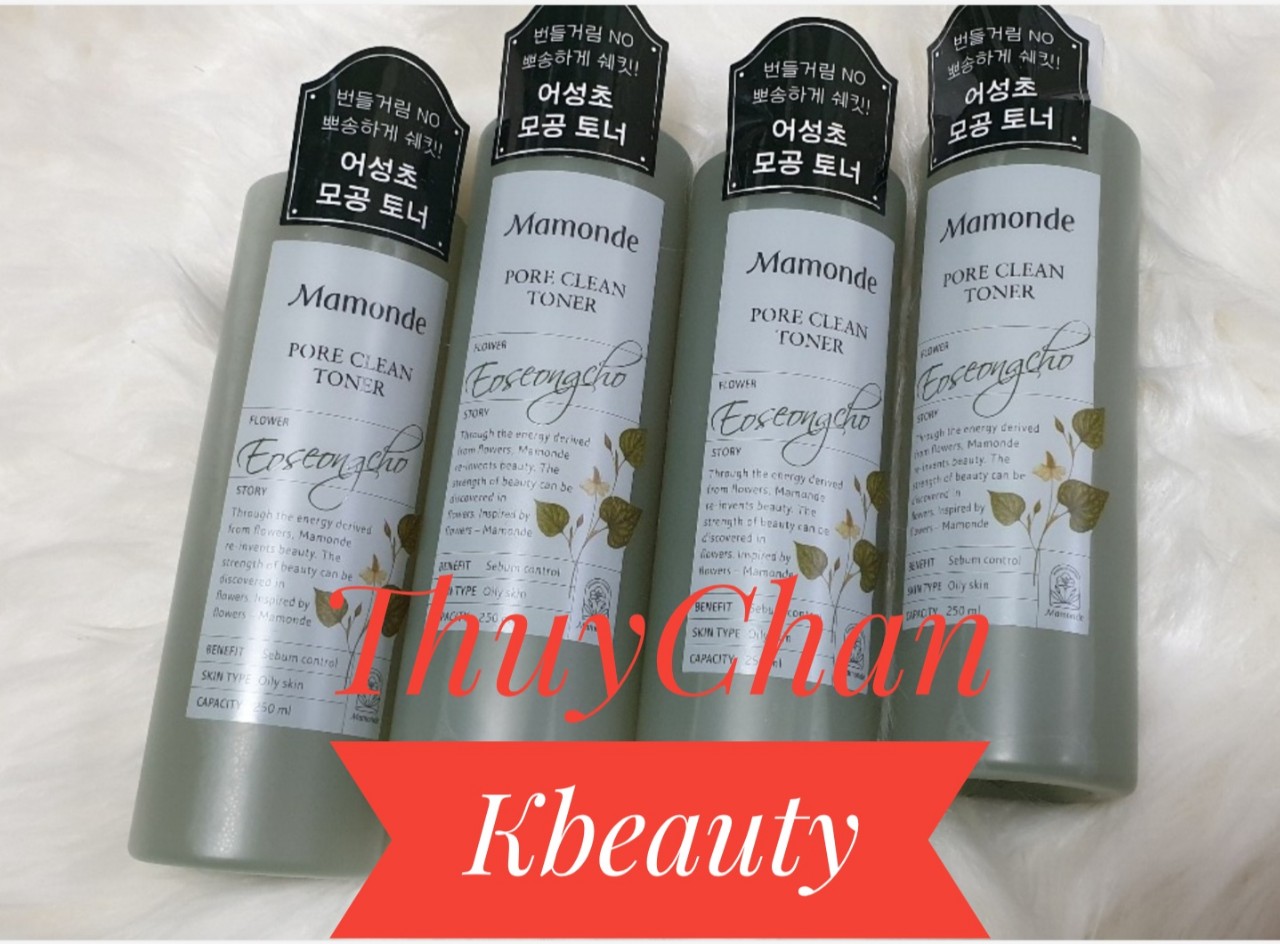 MS69 (#Mamonde) Nước dưỡng chiết xuất Diếp cá cho da dầu mụn Mamonder Pore Toner 250ml