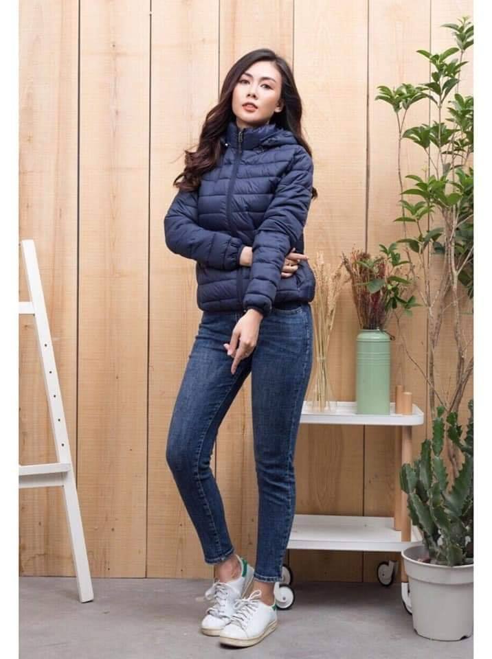 Áo Phao NỮ VNXK  MŨ CÓ KHÓA THÁO RỜI SIÊU NHẸ,AOPHAOnu,AOKHOACnu