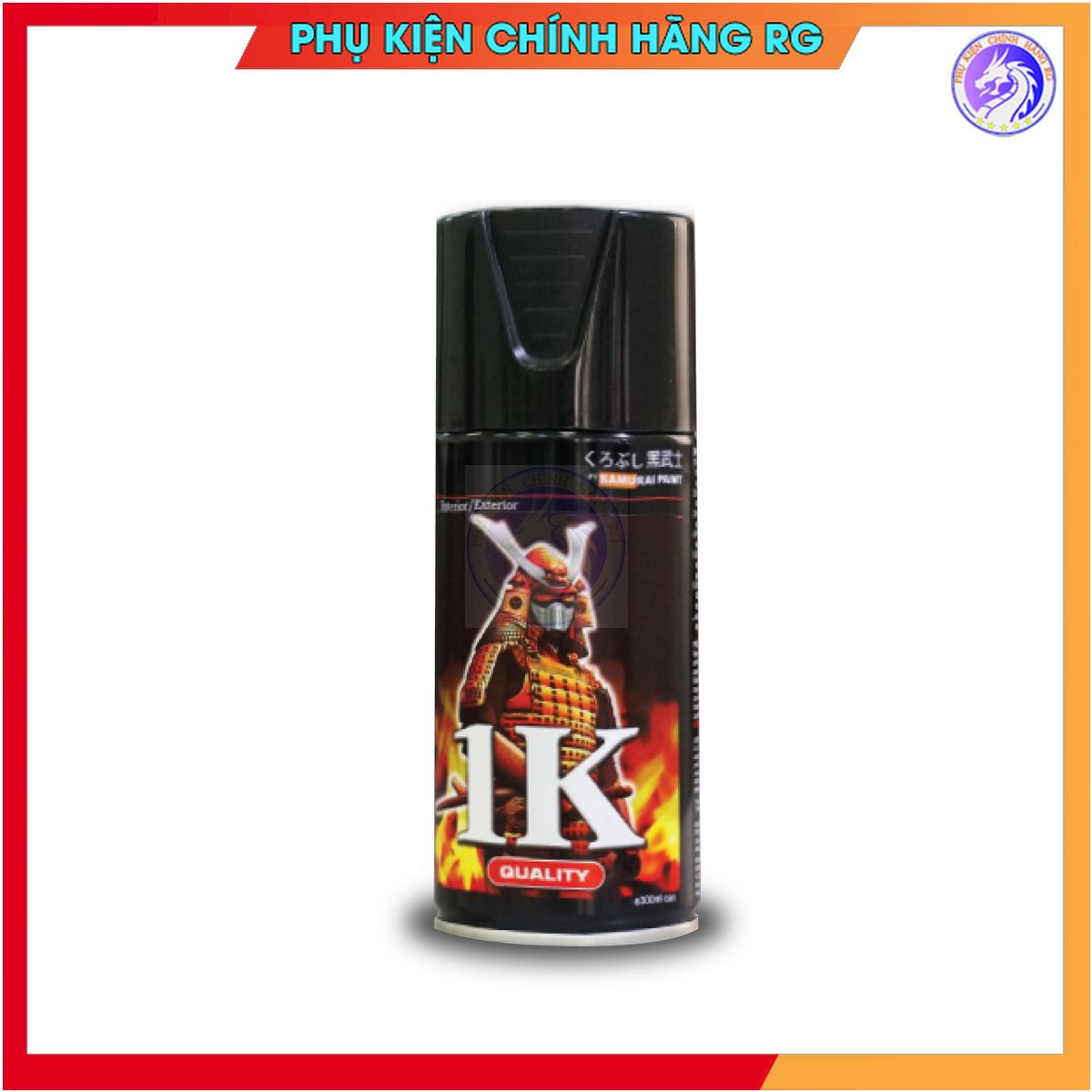 Sơn samurai k1kt phủ bóng ánh kim màu trong ánh kim