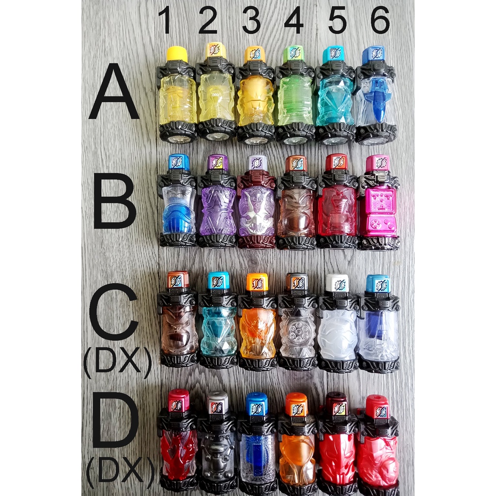 Đồ chơi Full Bottle Candy,GSP DX các loại Chính hãng Bandai Kamen Rider Build
