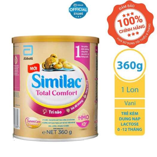 Sữa bột similac total comfort 1 360g bé 0 - 12 tháng