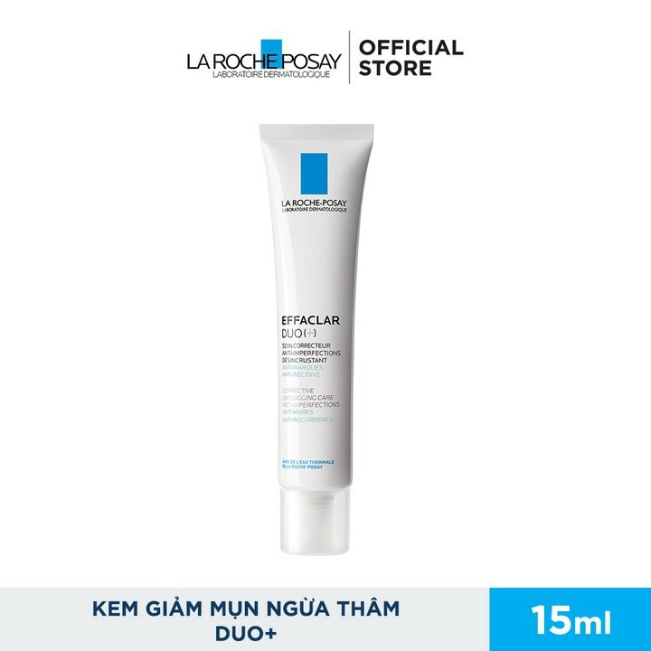 Kem dưỡng la roche-posay giảm mụn, ngừa vết thâm 15ml