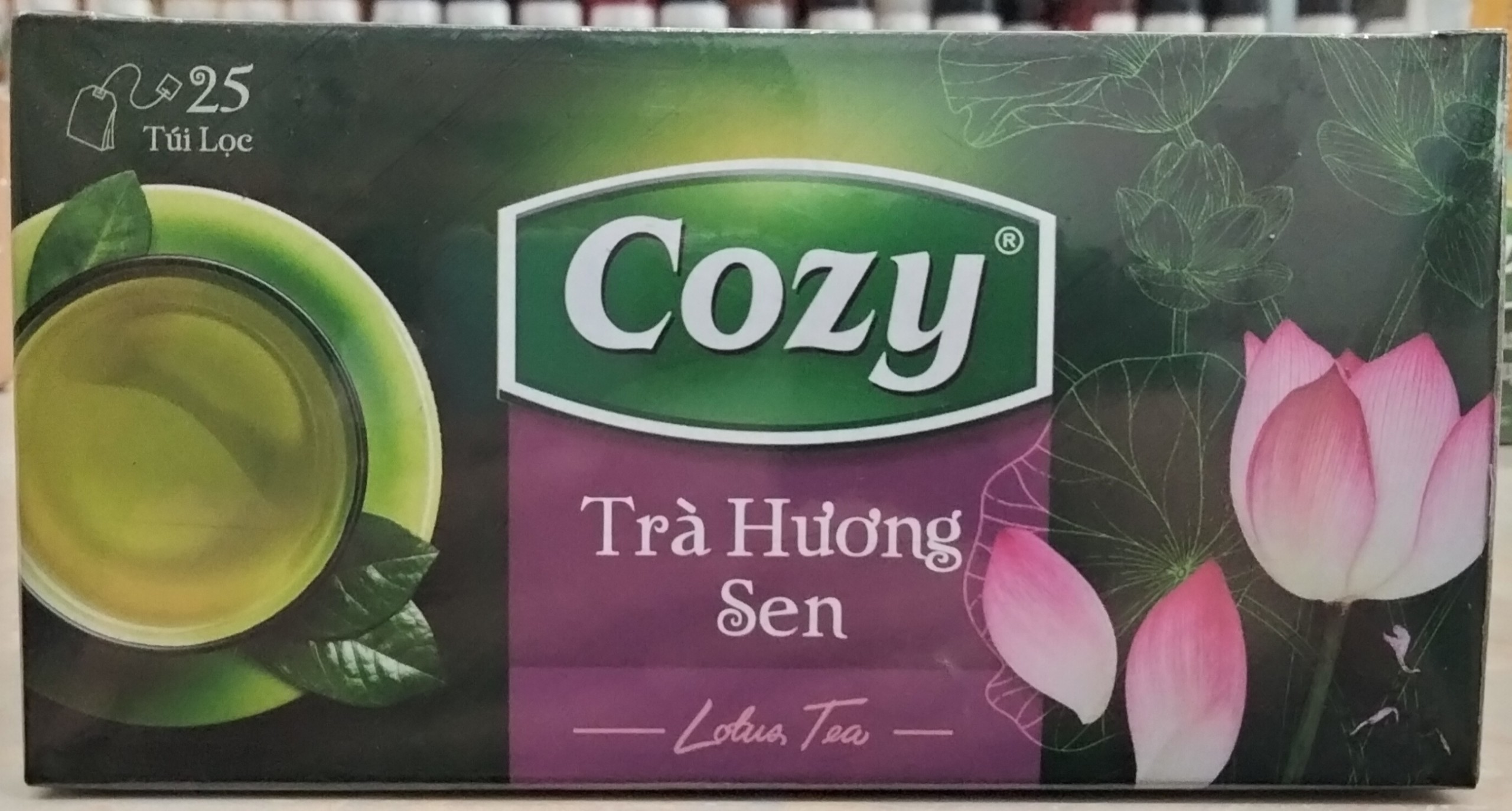 Trà cozy hương sen túi lọc 50g