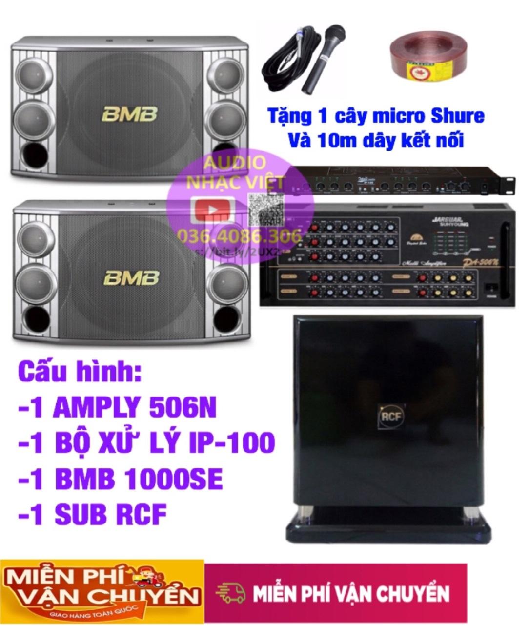 Dàn karaoke pa-506n combo kèm sub