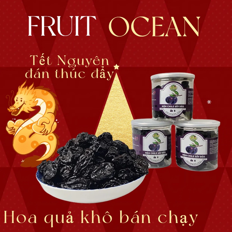 Mận chile sấy 170g mận sấy chua ngọt mứt quả sấy đồ ăn vặt