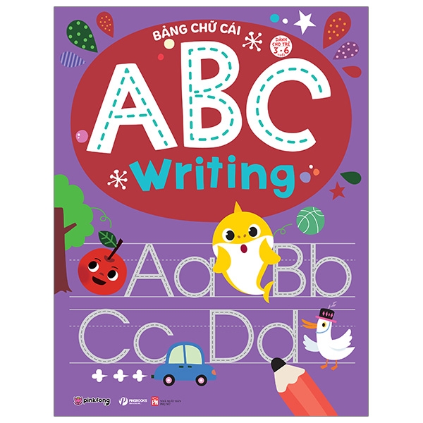 Fahasa - bảng chữ cái abc writing -dành cho trẻ 3-6 tuổi