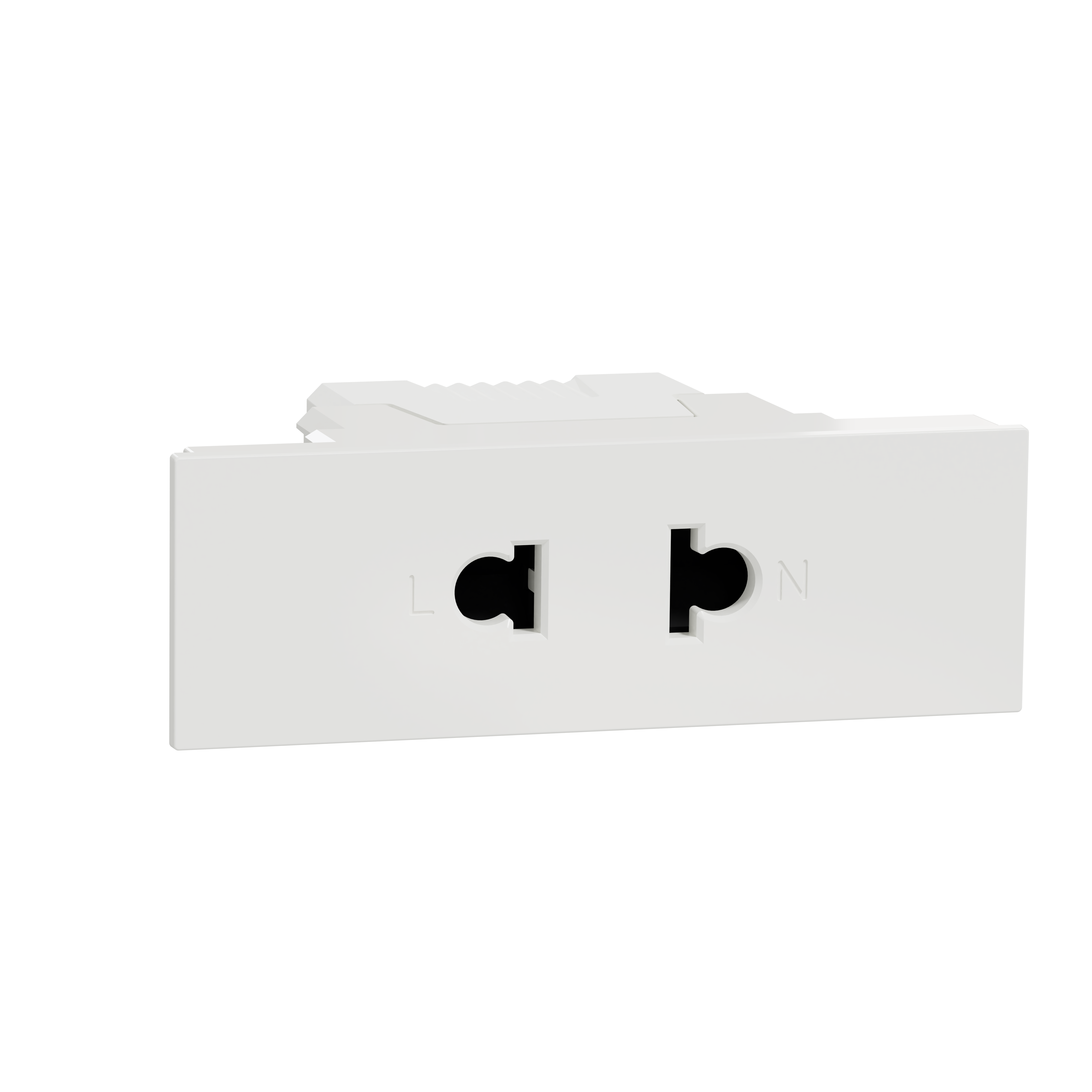 Ổ cắm đôi 3 chấu 16A có công tắc, size E AvatarOn A - Schneider Electric - M3T-SIS-WE