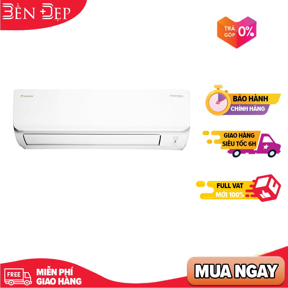 Điều hòa daikin 9000 1 chiều inverter ftka25uavmv/rka25uavmv