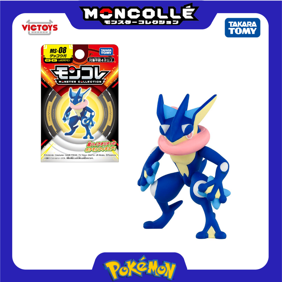 Mô hình pokemon moncolle ex ms-08 gekkouga 912125 fullbox chính hãng takara tomy - victoys