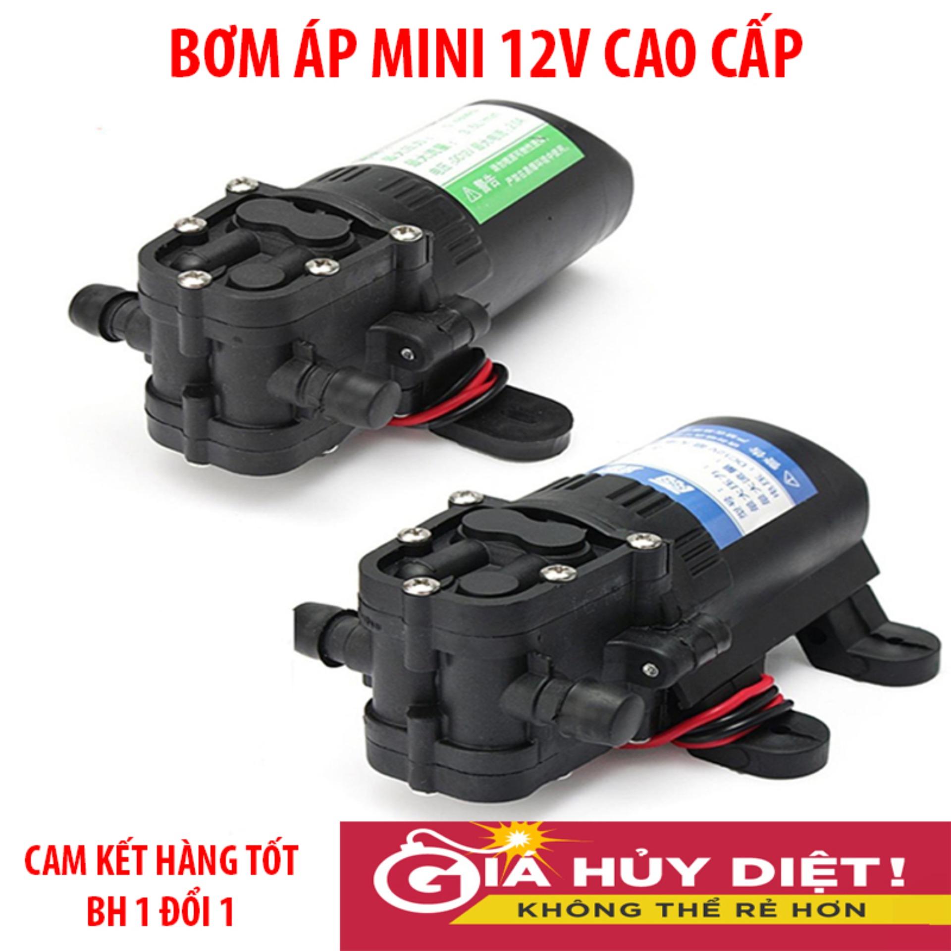 Máy bơm mini, máy bơm áp lực mini, máy bơm tăng áp - máy bơm mini 12v, bơm trợ lực, hệ thống phun sương, tưới rau - top 3 máy bơm nước mini đáng mua hiện nay