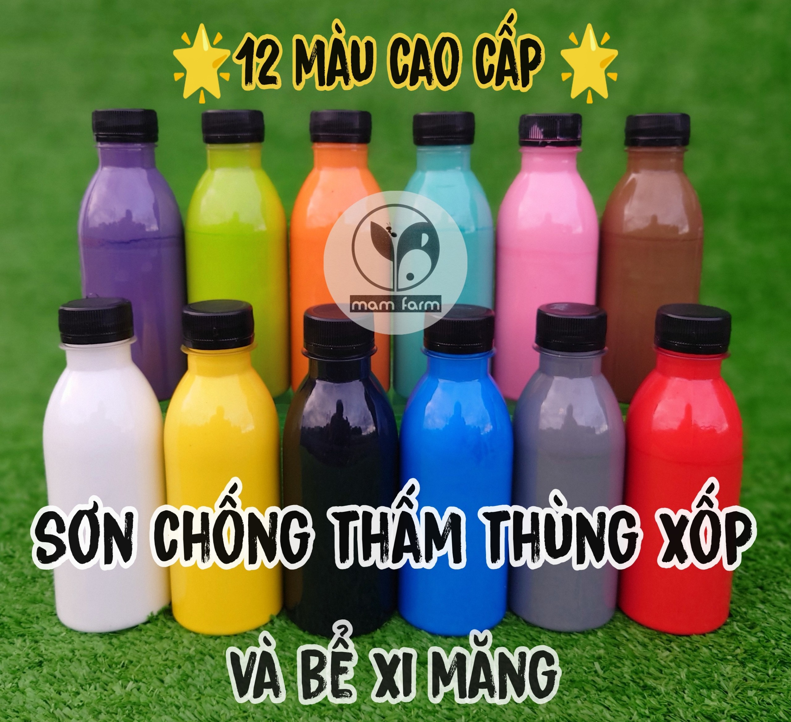 Sơn chống thấm tăng độ bền cho thùng xốp, bể cá cảnh, hồ cá cảnh xi măng nuôi cá không độc hại