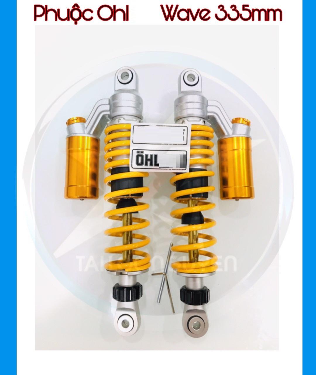 Phuộc bình dầu vàng ohl cho sirius và wave