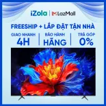 [GIAO TẠI HCM] 75P8K - Google Tivi TCL QLED 4K 75 Inch 75P8K - Công nghệ QLED tái tạo một tỷ sắc màu rực rỡ, Bộ xử lý AiPQ Pro, Tần số quét 144Hz, Hệ thống âm thanh ONKYO 2.1 cùng Dolby Atmos và DTS Virtual:X