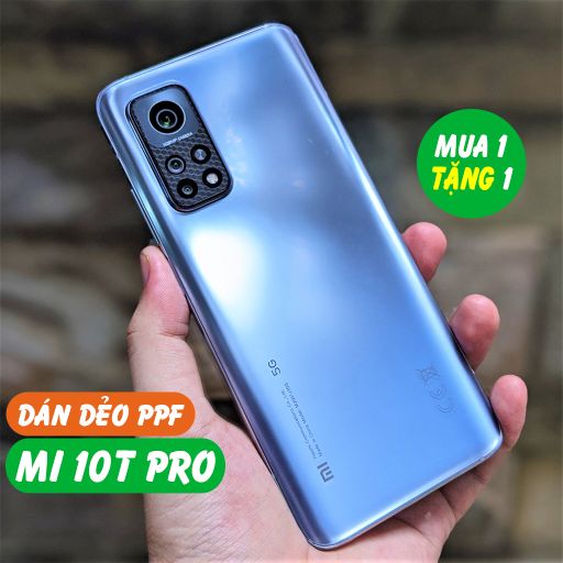 [HCM]Miếng dán PPF cho Xiaomi Mi 10T Pro bảo vệ toàn diện (Tặng 1 Miếng Dự Phòng).