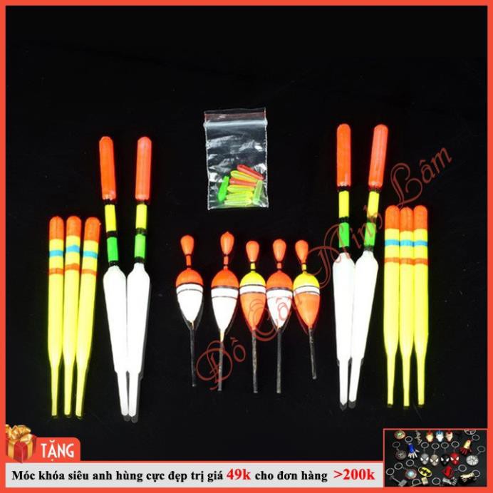 Bộ 15 phao câu cá chuyên nghiệp