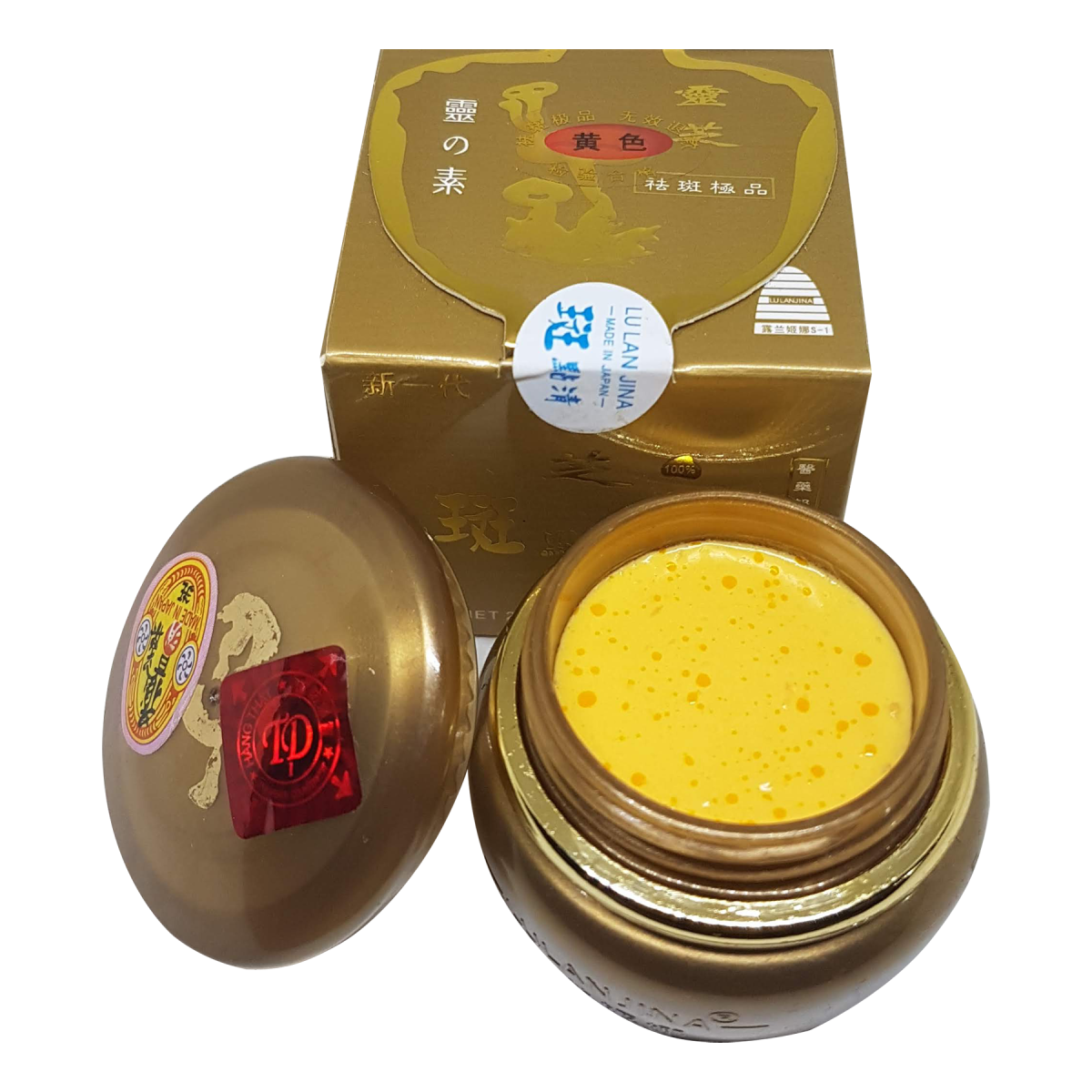 [HCM]KEM SIÊU TRẮNG CHỐNG NHĂN NÁM TÀN NHANG LU LAN JINA 25G ( TEM ĐỎ)