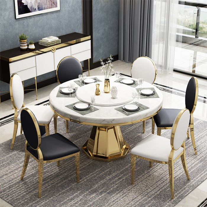 🌟LUXURY🌟 Ghế ăn cao cấp chân mạ vàng GNK029 Dream_Home