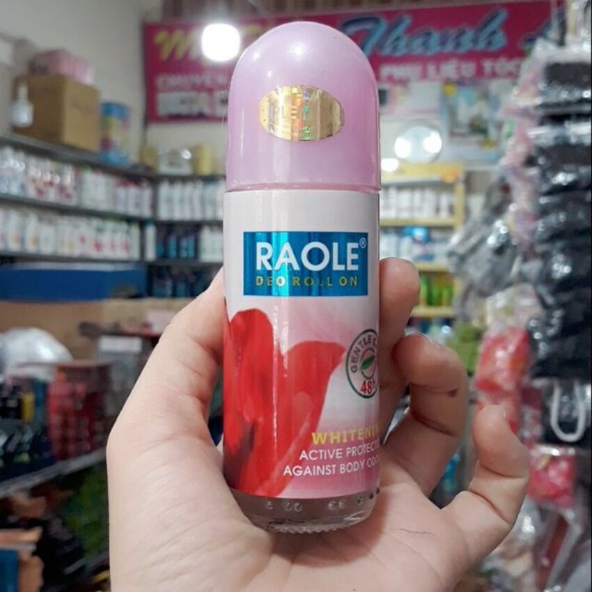 Bán Sỉ Lăn Khử Mùi Làm Trắng Da Raole 50Ml | Thảo Dược Thiên Nhiên Đem Lại Sự Tươi Mát ,Bảo Vệ Cơ Thể Bạn Khỏi Mùi Hôi Suốt 24 Giờ