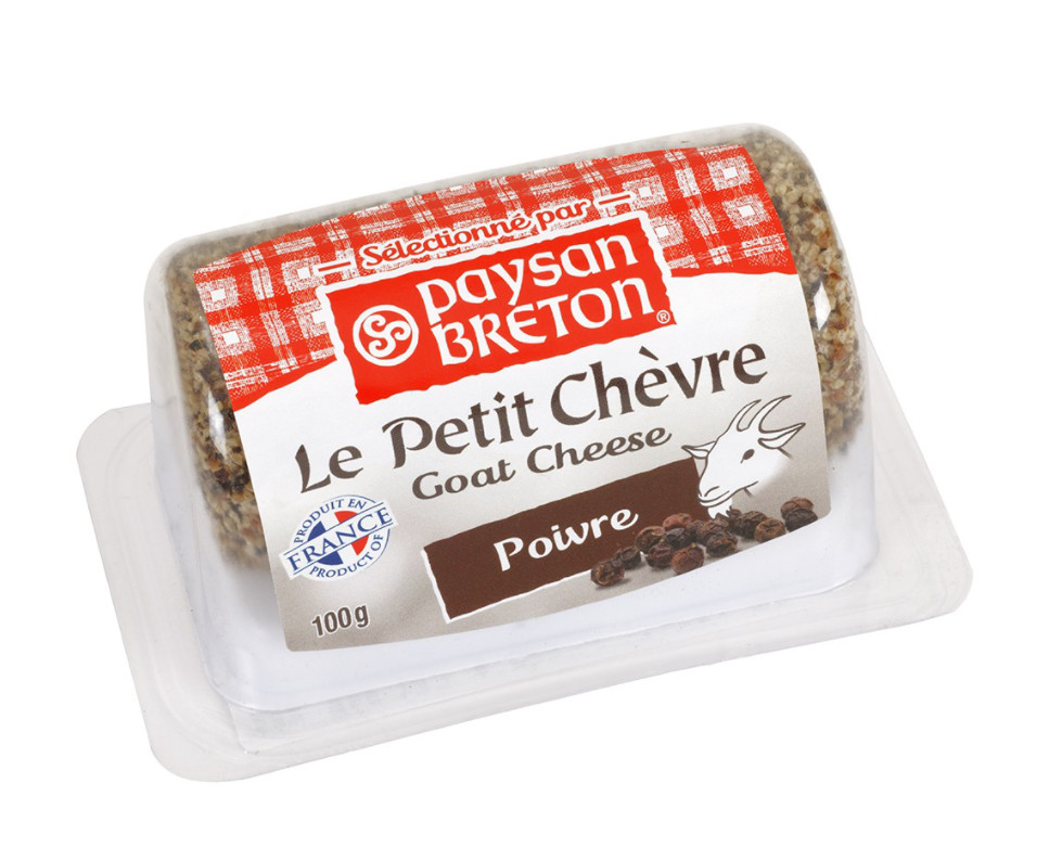 Phô mai dê với tiêu đen paysan breton 100g