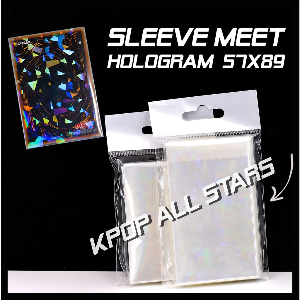 Sleeve card MeeT/ Meet YX bảo vệ card - túi đựng ảnh card/thẻ bài Yugioh anime chính hãng KAS - KPOP ALL STARS