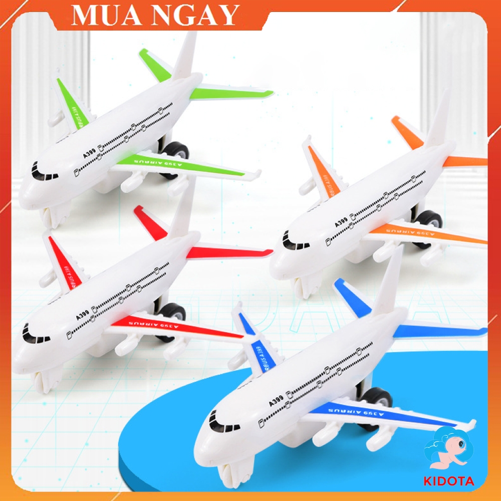 Đồ chơi máy bay mô hình KIDOTA cho bé chất liệu nhựa chắc chắn bền đẹp XMH07