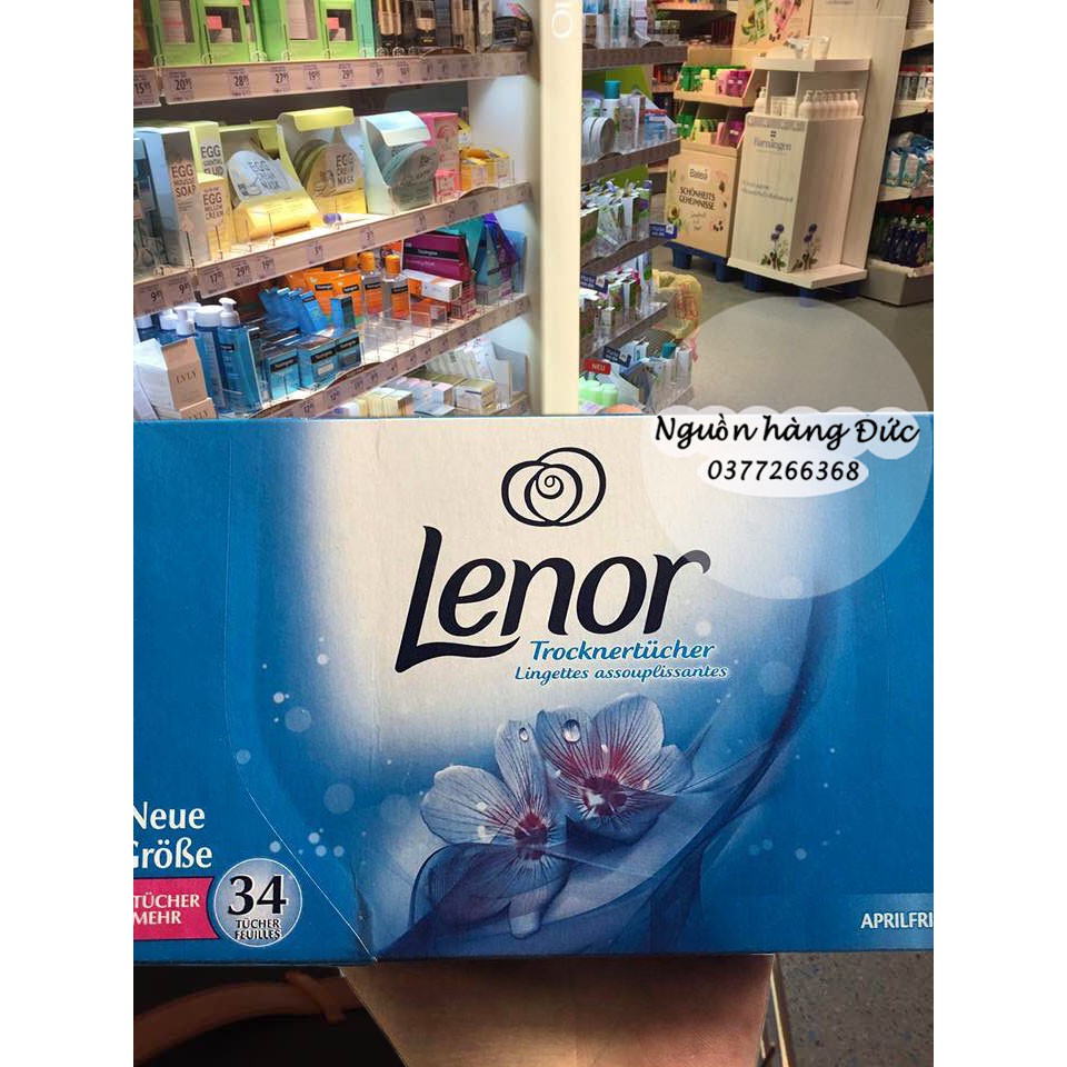 Giấy thơm quần áo lenor đức - nguồn hàng đức